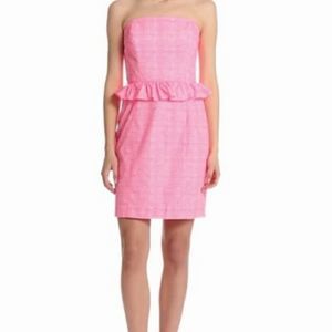 Lilly Lowe Dress in Fiesta Pink Gingham